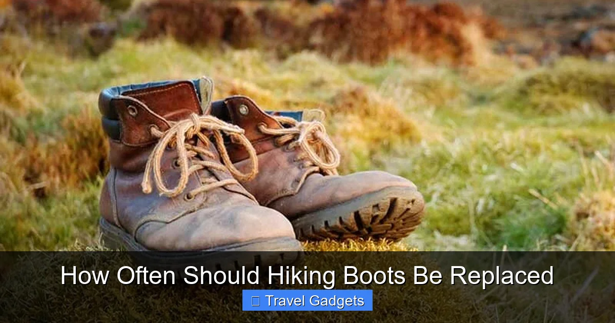 How Often Should Hiking Boots Be Replaced