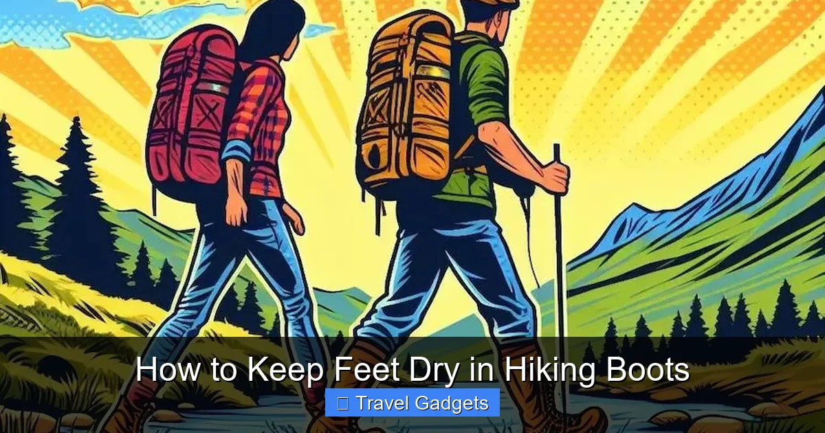 How to Keep Feet Dry in Hiking Boots