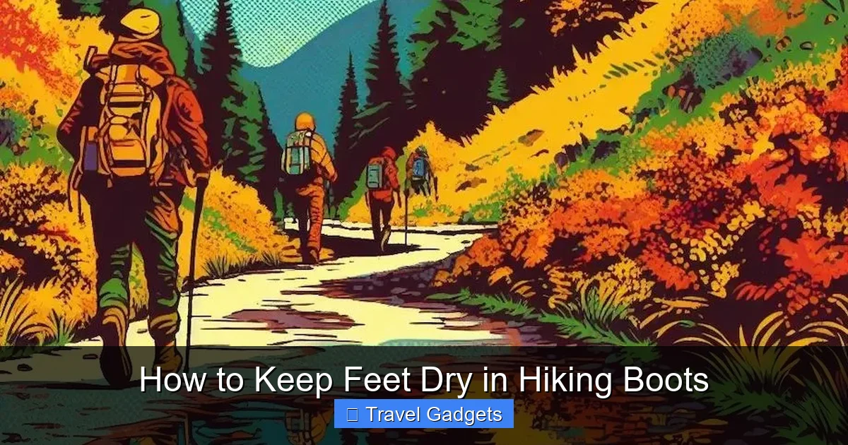 How to Keep Feet Dry in Hiking Boots