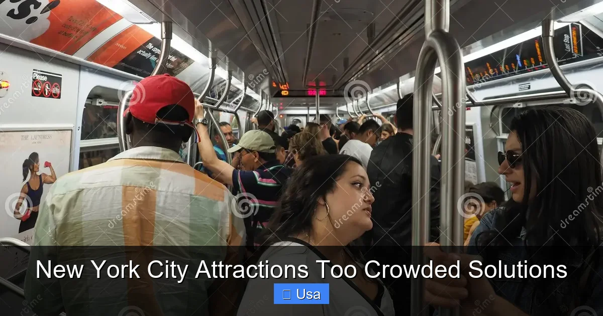 New York City Attractions Too Crowded Solutions