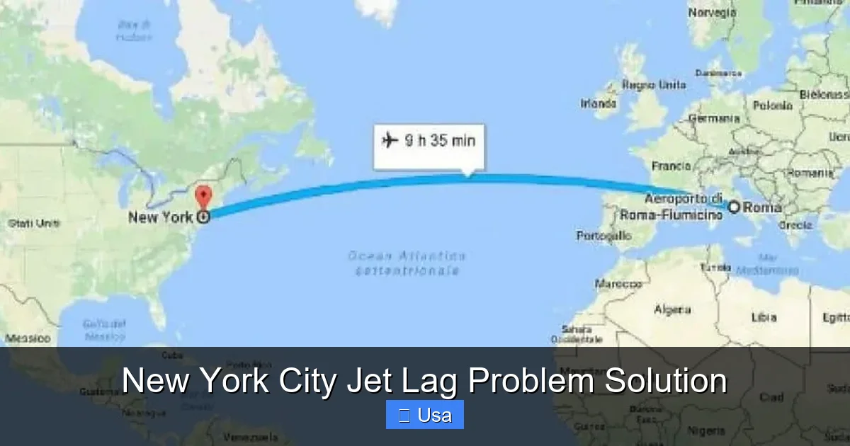 New York City Jet Lag Problem Solution
