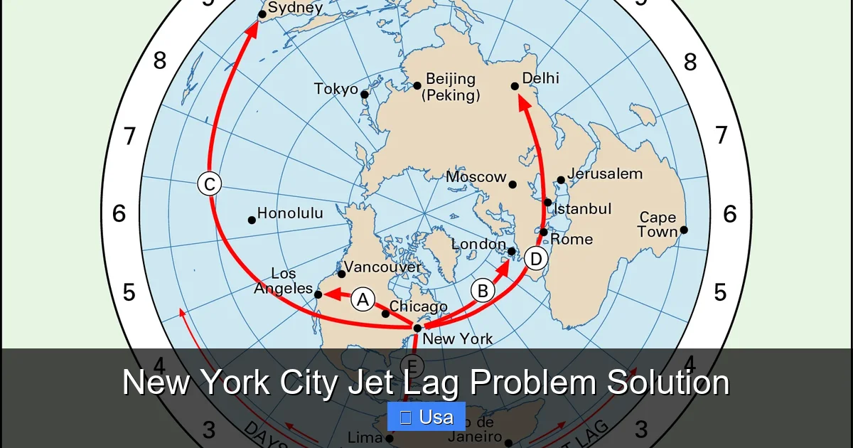 New York City Jet Lag Problem Solution
