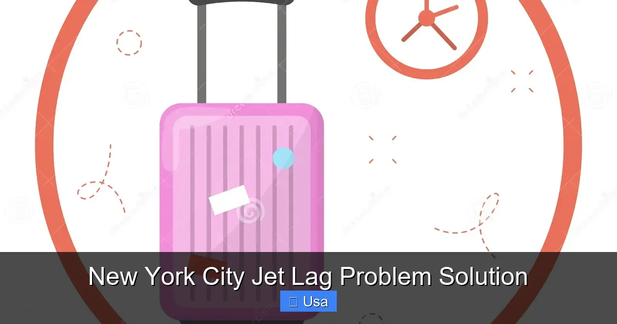 New York City Jet Lag Problem Solution