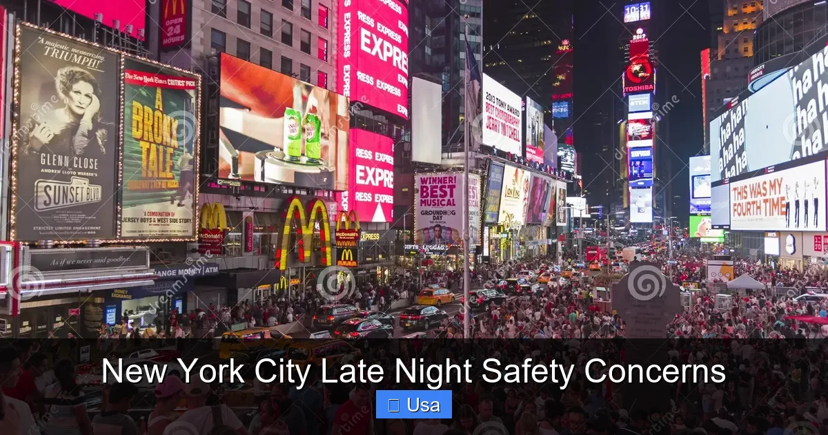 New York City Late Night Safety Concerns