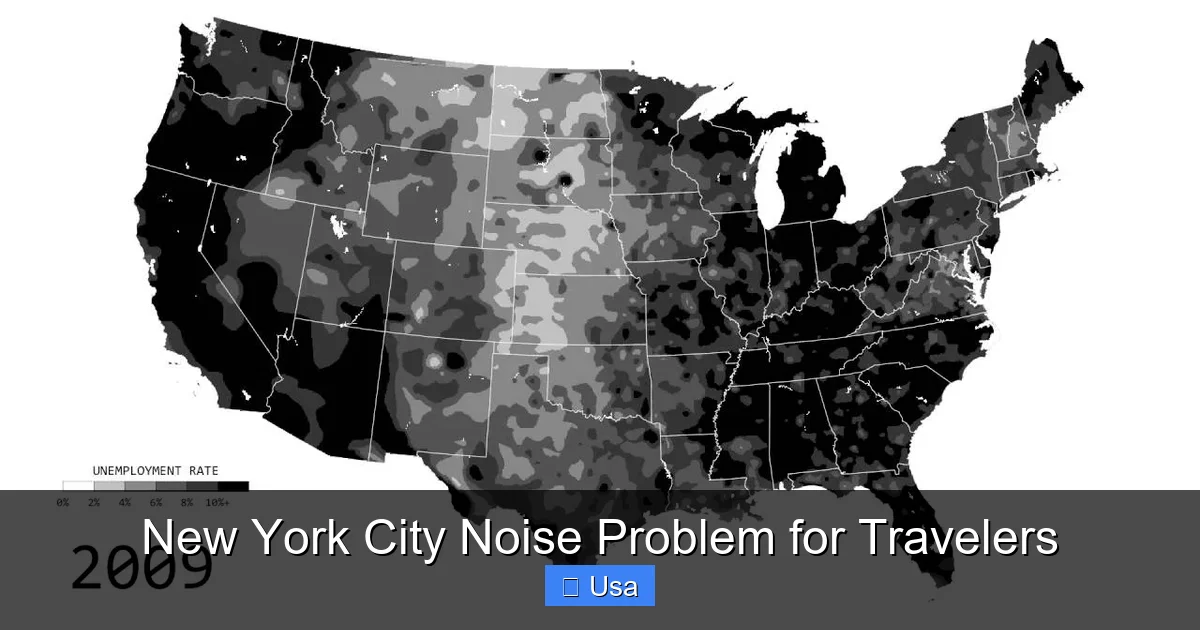 New York City Noise Problem for Travelers
