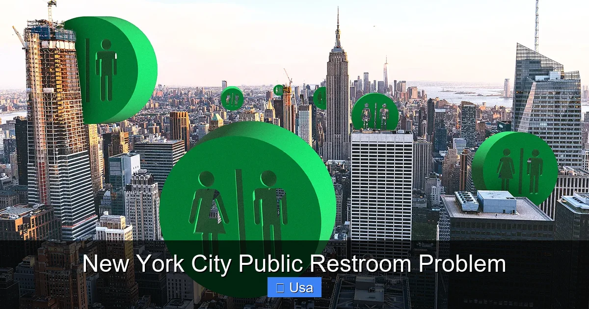 New York City Public Restroom Problem