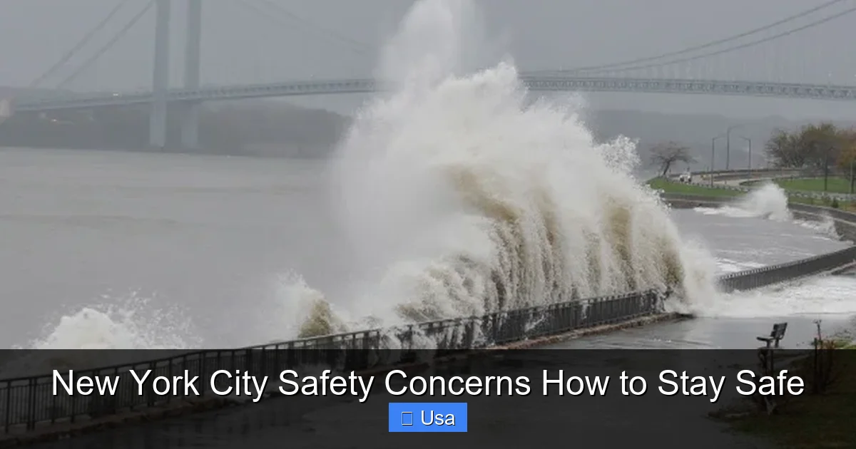 New York City Safety Concerns How to Stay Safe