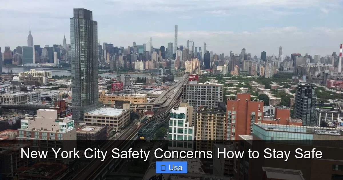 New York City Safety Concerns How to Stay Safe