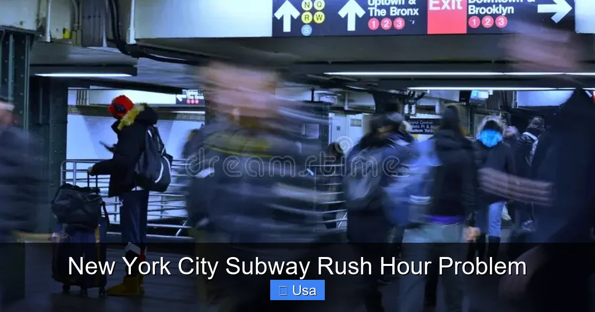 New York City Subway Rush Hour Problem