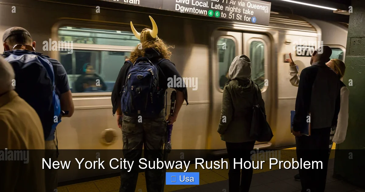 New York City Subway Rush Hour Problem