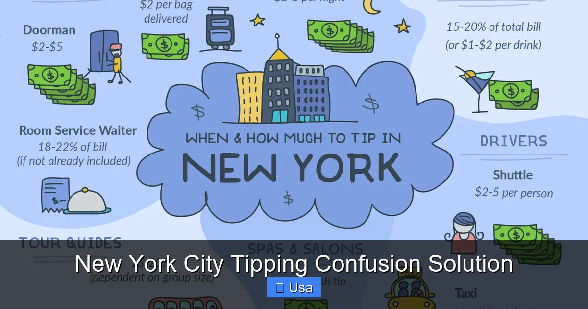 New York City Tipping Confusion Solution