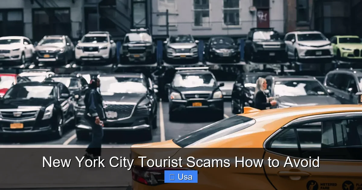 New York City Tourist Scams How to Avoid