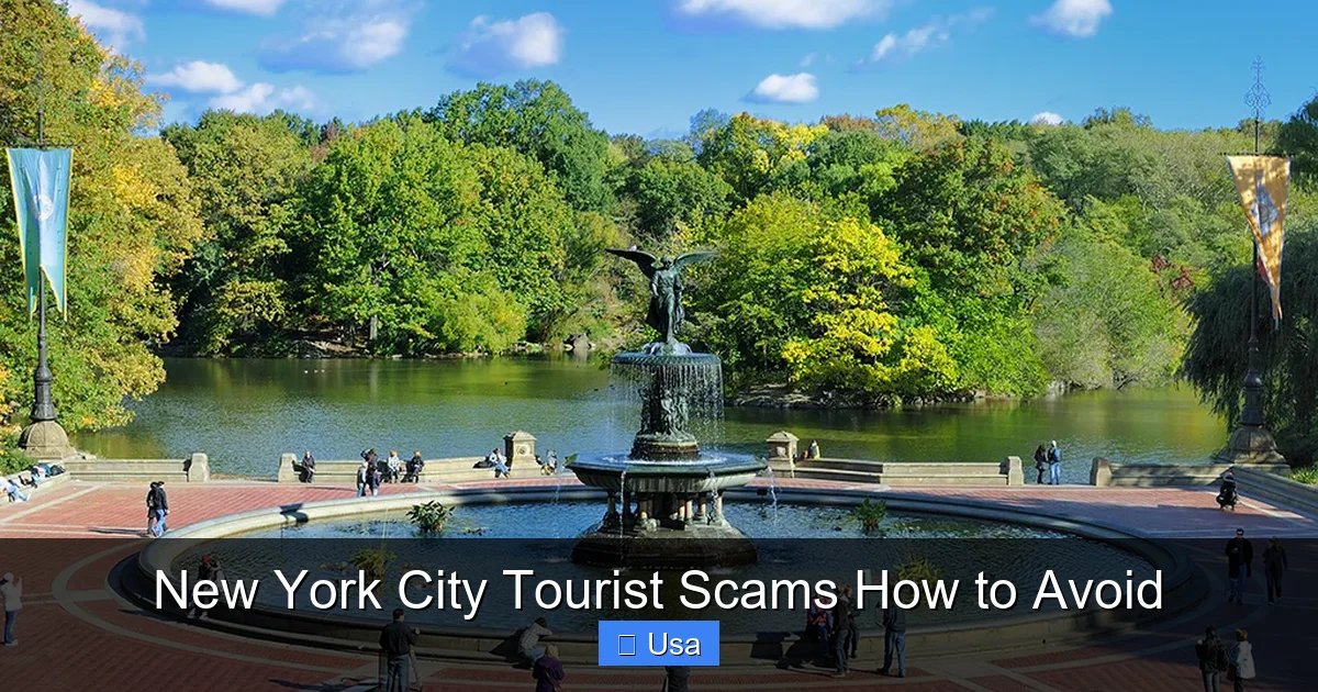 New York City Tourist Scams How to Avoid
