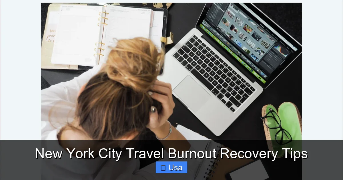 New York City Travel Burnout Recovery Tips
