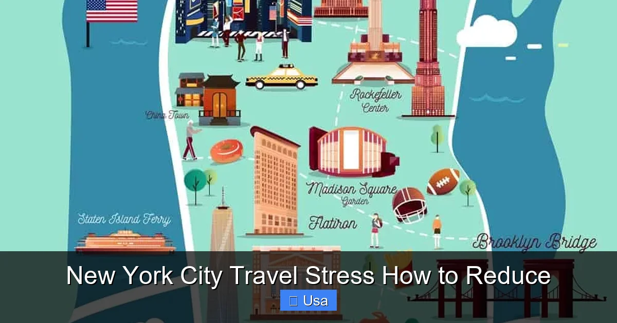 New York City Travel Stress How to Reduce