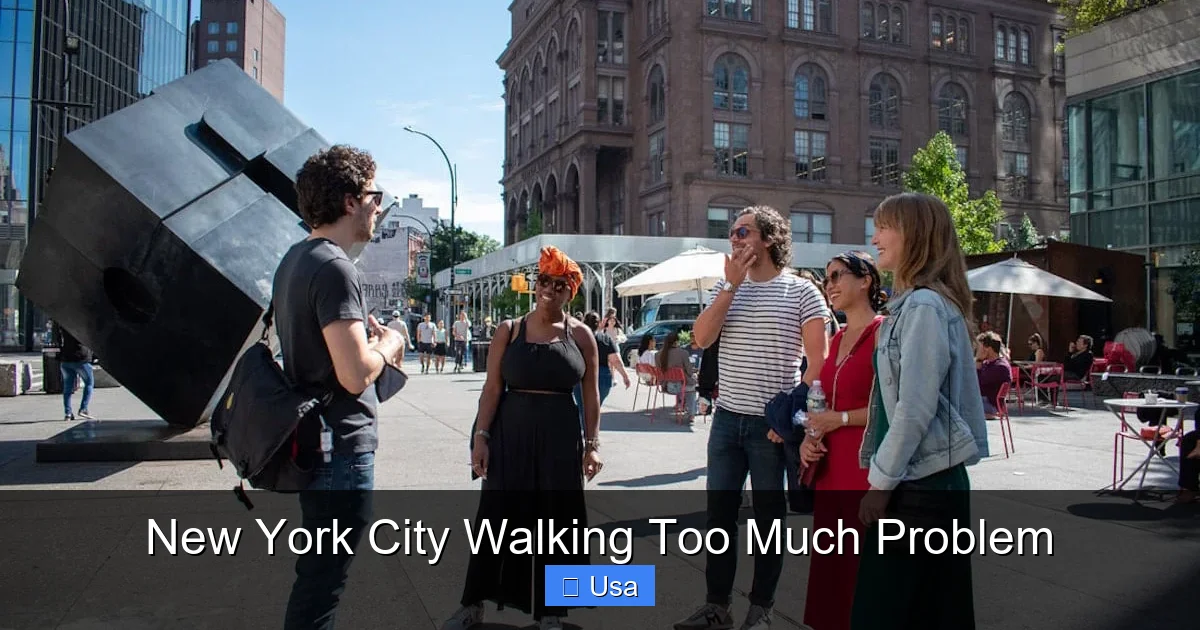 New York City Walking Too Much Problem