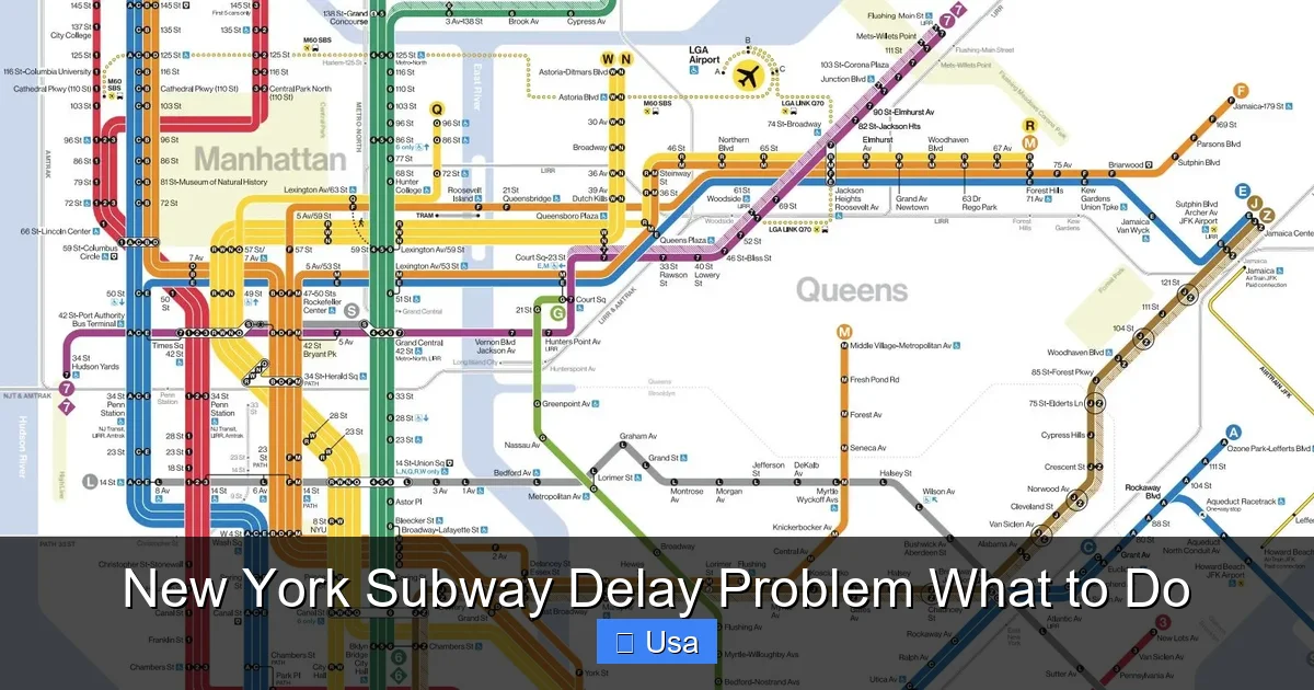 New York Subway Delay Problem What to Do