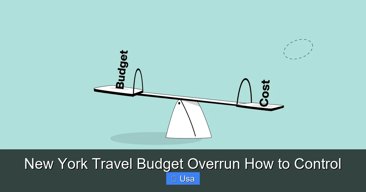 New York Travel Budget Overrun How to Control