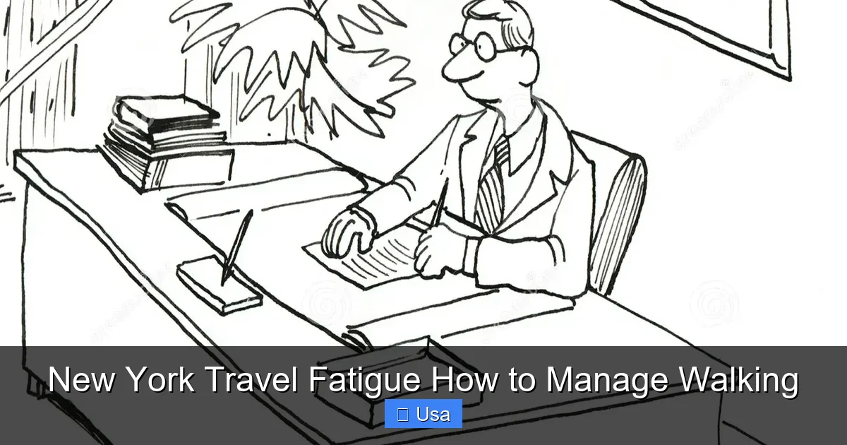 New York Travel Fatigue How to Manage Walking