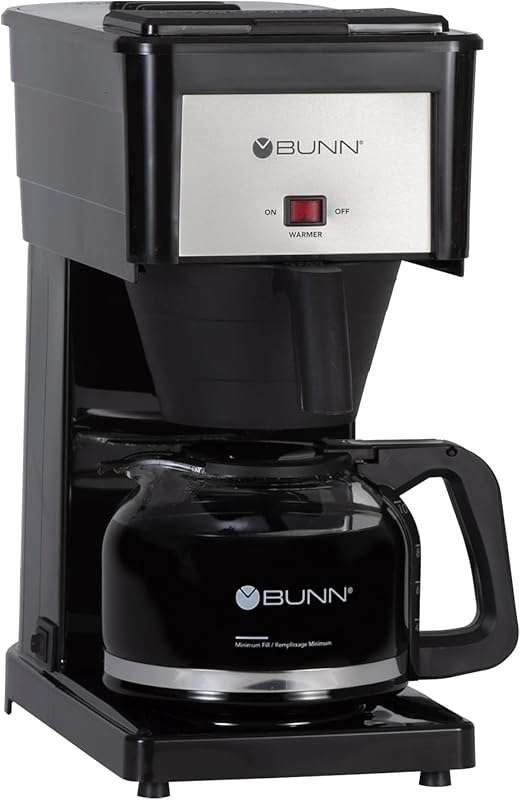 BUNN Velocity Brew 10-Cup Coffee Maker, Designed for Quick and Easy Ho