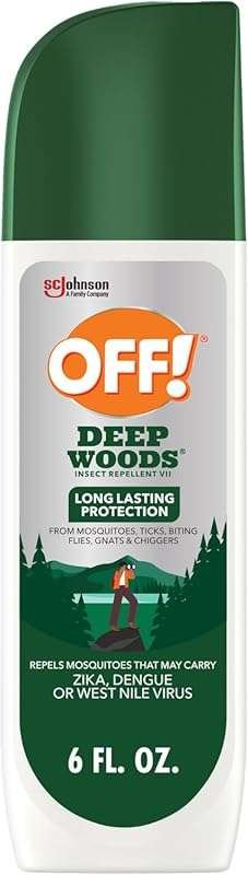 OFF! Deep Woods VII Spritz Insect Repellent: Long-Lasting Mosquito Pro