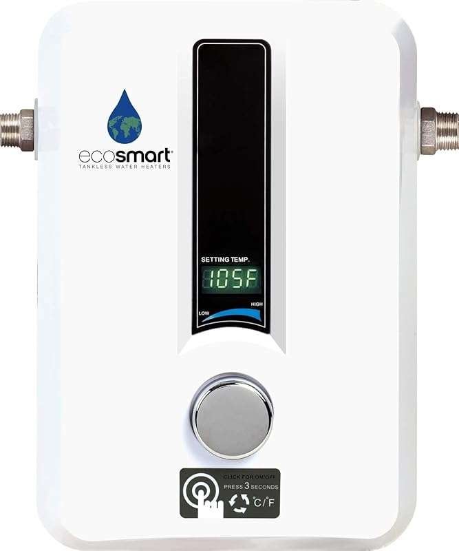 EcoSmart ECO 11 Electric Tankless Water Heater – 13KW, 240V, Self-Modu