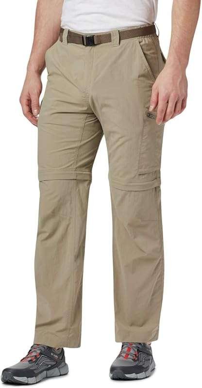 Columbia Silver Ridge Convertible Hiking Pants for Men, Ideal for Ligh