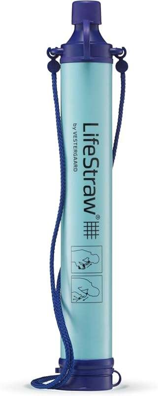 LifeStraw Personal Water Filter, Ideal for Hiking, Camping, and Backpa