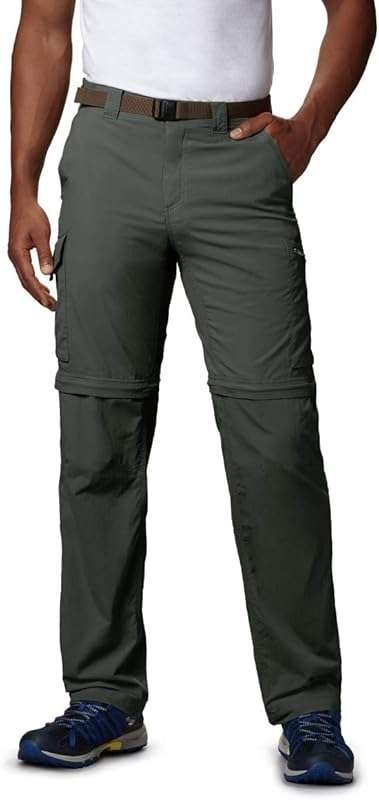 Columbia Silver Ridge Convertible Hiking Pants for Men, Designed for O