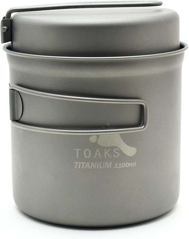 TOAKS Titanium 1100ml Pot with Pan