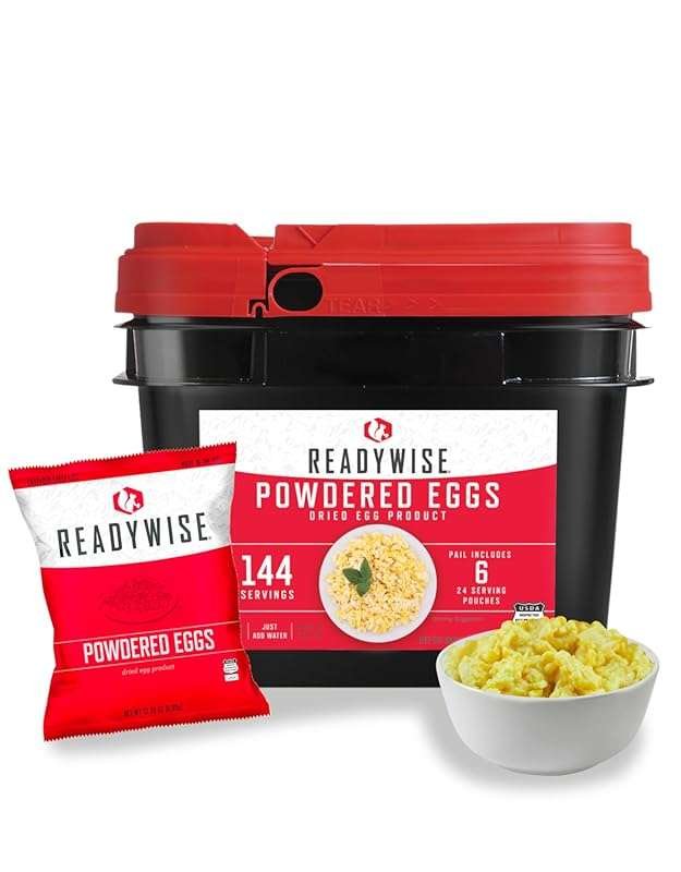 ReadyWise Emergency Food Supply - Freeze Dried Protein Meals for Campi