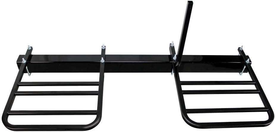 Quick Products QPRBM2R RV Bumper-Mounted 2-Bike Rack with Adjustable W