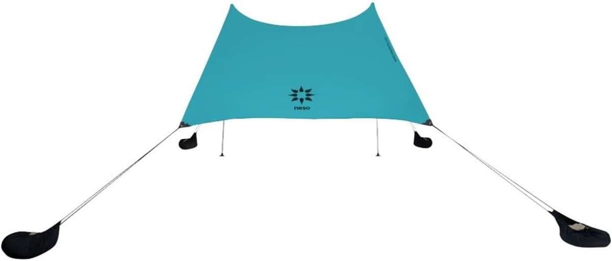 Neso Grande Beach Tent, 9 x 9ft with Cooler Pocket and Reinforced Corn