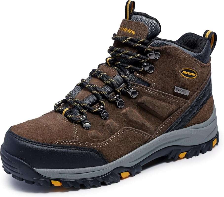 Skechers Relment-Pelmo Hiking Boots for Men: Experience Comfort and Su