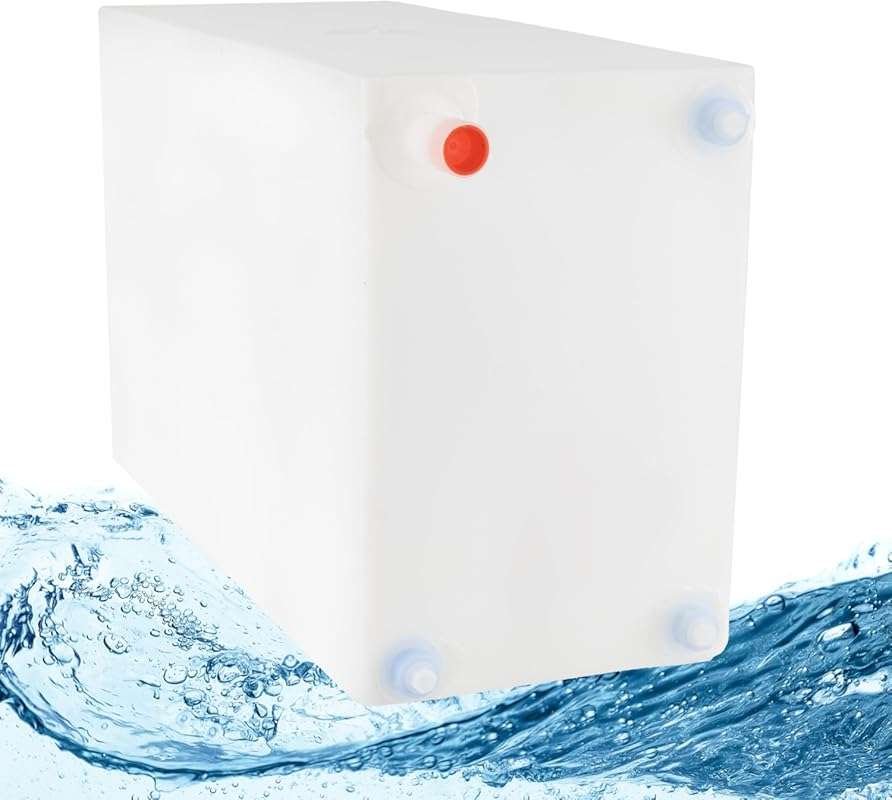 RecPro 16-Gallon RV Fresh and Gray Water Tank for Caravans and Camping