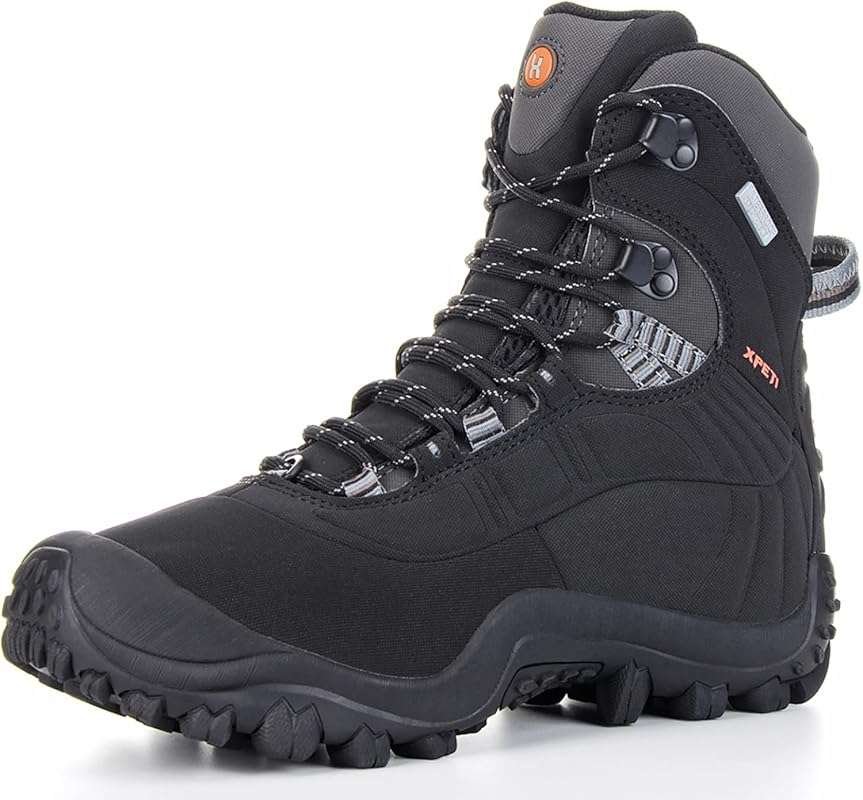XPETI Men’s Thermator Mid-Rise Lightweight Hiking Insulated Non-Slip O