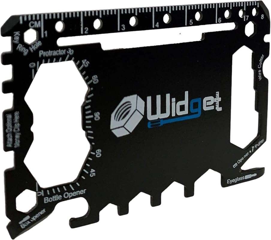 Multi-Purpose Survival Pocket Tool in a Credit Card Wallet Size for Hi