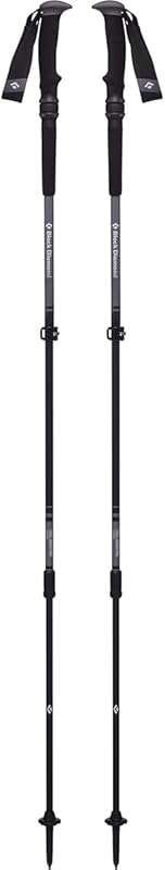 BLACK DIAMOND Aluminum Trekking Poles with Cork Grips and FlickLock Ad