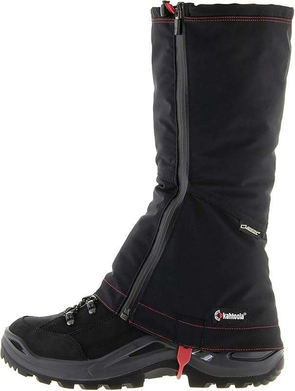 Kahtoola LEVAgaiter Tall GTX Gaiters, Waterproof Gore-TEX Shoe & Boot 