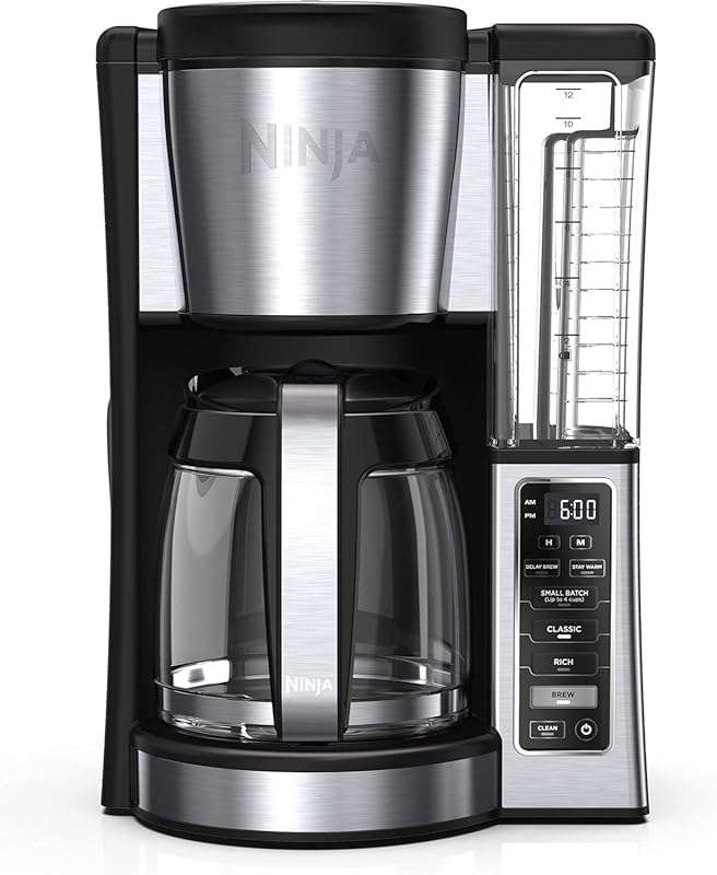 Ninja 12-Cup Programmable Coffee Maker: 2 Brew Styles, Delay Brew, Adj