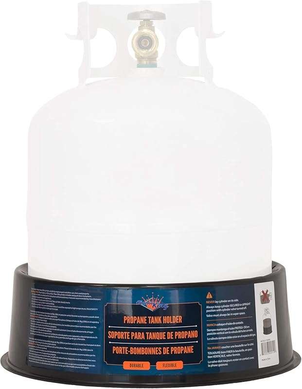 Flame King Propane Cylinder Base Stabilizer for 20lb, 30lb, and 40lb T