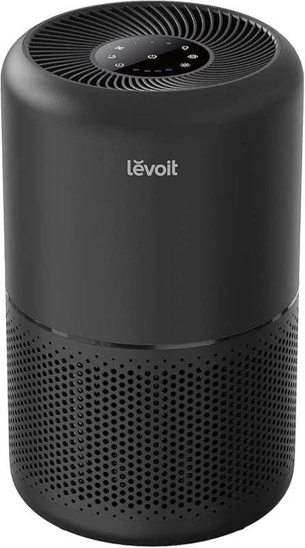 LEVOIT Core300-P Air Purifier for Bedroom: Quiet HEPA Filter Removes A