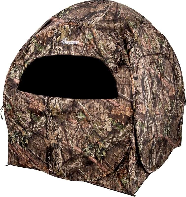 Ameristep Lightweight 2-Person Ground Blind in Mossy Oak Break-Up Coun