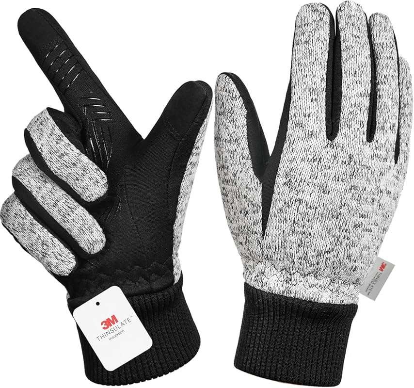 MOREOK Winter Hiking Gloves for Men and Women: 3M Thinsulate Warm Touc