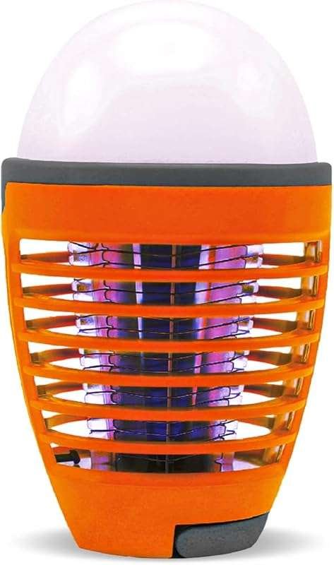 Himalayan Glow 2 in 1 Electric Bug Zapper Light Bulb, Outdoor Camping 