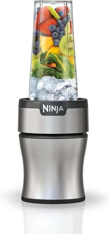 Ninja BN301 Nutri-Blender Plus Compact Personal Blender, 900-Peak-Watt