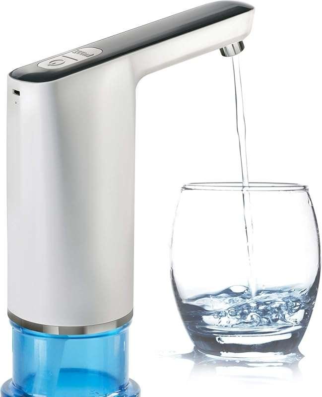 Electric Water Dispenser Pump for 5 Gallon Jugs – USB Rechargeable and