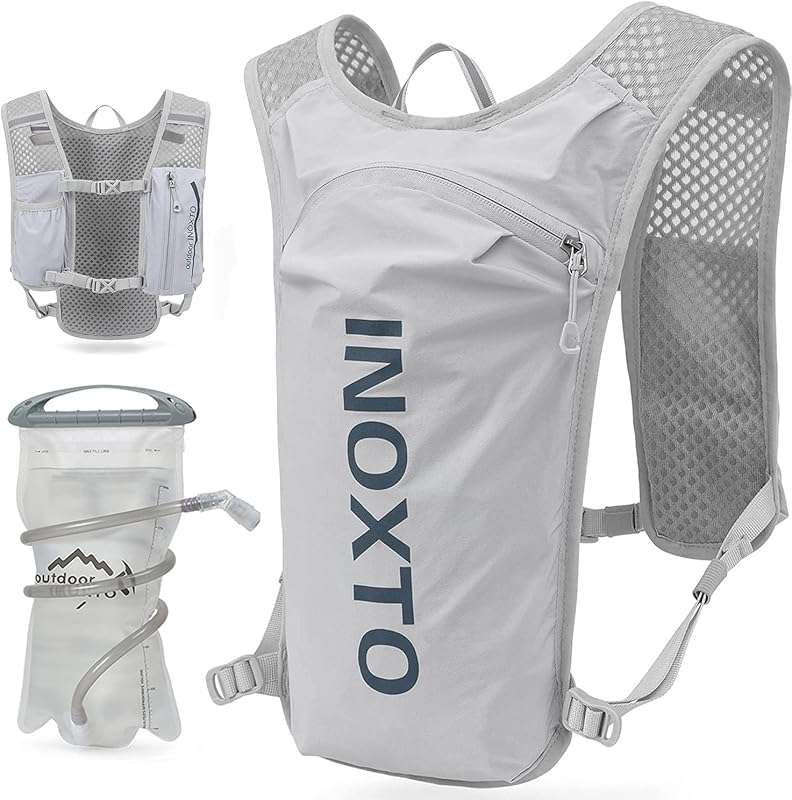 INOXTO Lightweight Insulated Hydration Vest Backpack with 1.5L Bladder