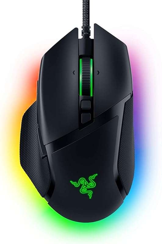 Razer Basilisk V3 Ergonomic Gaming Mouse for FPS, with 11 Programmable