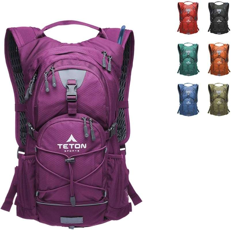 Teton Oasis Trailrunner Lightweight Hydration Backpack with 2L or 3L B